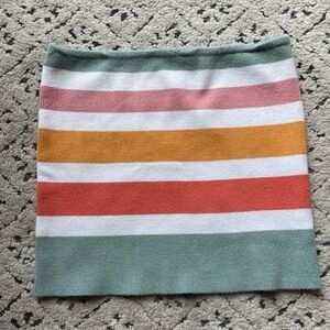 Forever 21 Tri Color Mini Crop Trop